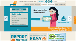 Desktop Screenshot of pnm.com
